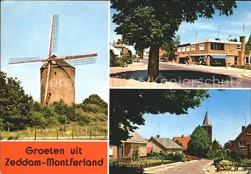 Zeddam Montferland Muehle Strassenpartien Kat. Montferland