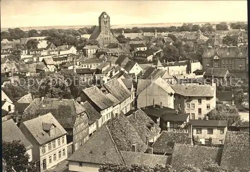 Parchim Mecklenburg Vorpommern Stadtblick Kat. Parchim