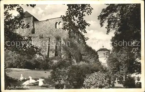 Eger Tschechien Boehmen Kaiserpfalz Kat. Cheb