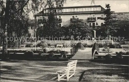 Bad Koenig Kurpark Kursanatorium Mueller Kat. Bad Koenig