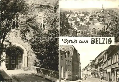 Belzig Burg Eisenhardt Strasse der Einheit Kat. Belzig
