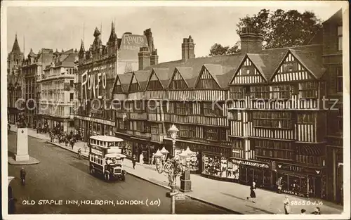 Holborn & Covent Garden Old Staple Inn 