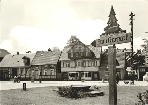 Benneckenstein Rote Platz Kat. Benneckenstein