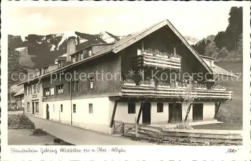 Altstaedten Fremdenheim Gehring Kat. Sonthofen