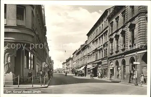 Eger Tschechien Boehmen Konrad Henlein Strasse /  /