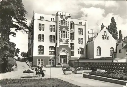 Zinnowitz Ostseebad Usedom Erholungsheim Klement Gottwald  Kat. Zinnowitz