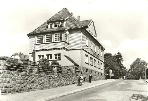 Benneckenstein Postamt Bahnhofstrasse Kat. Benneckenstein