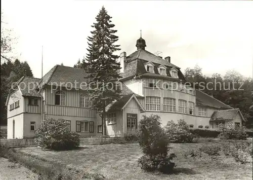 Benneckenstein FDGB Erholungsheim Harzhaus Kat. Benneckenstein