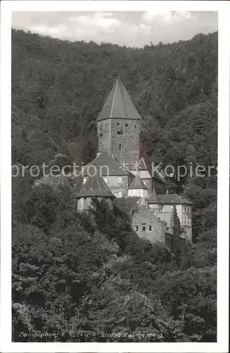 Zwingenberg Baden Neckar Schloss Zwingenberg Kat. Zwingenberg