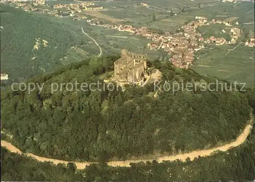 Hambach Weinstrasse Hambacher Schloss Fliegeraufnahme Kat. Neustadt an der Weinstr.