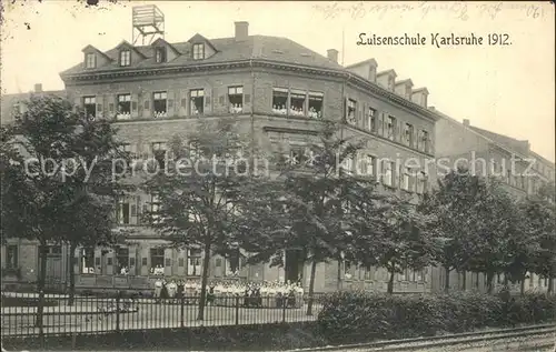 Karlsruhe Luisenschule 1912 /  /