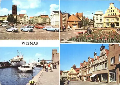 Wismar Mecklenburg Vorpommern Hafen Kraemerstrasse  Kat. Wismar