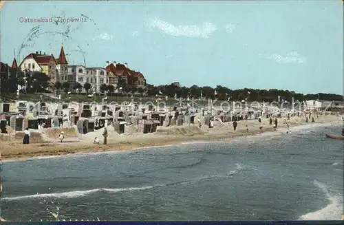 Zinnowitz Ostseebad Usedom Strandpartie Hotels Kat. Zinnowitz