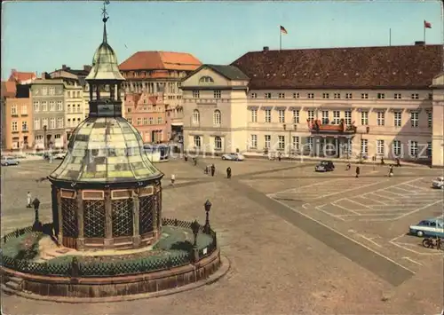 Wismar Mecklenburg Vorpommern Marktplatz Kat. Wismar