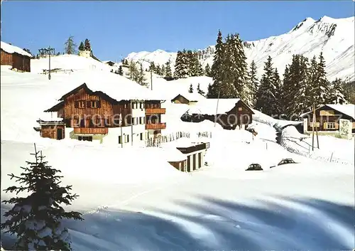 Lenzerheide Chur Ferienhaus Tgantieni sot Wintersportplatz Kat. Lenzerheide