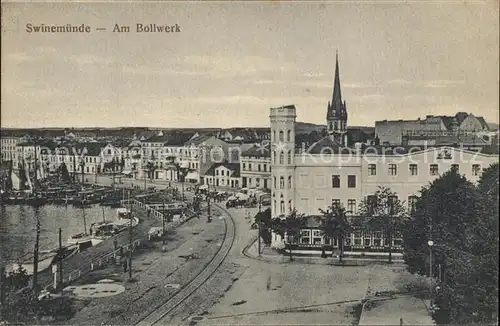 Swinemuende Ostseebad Westpommern Am Bollwerk Kat. Swinoujscie