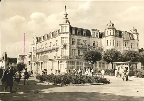 Zinnowitz Ostseebad Usedom Erholungsheim Glueck auf Kat. Zinnowitz