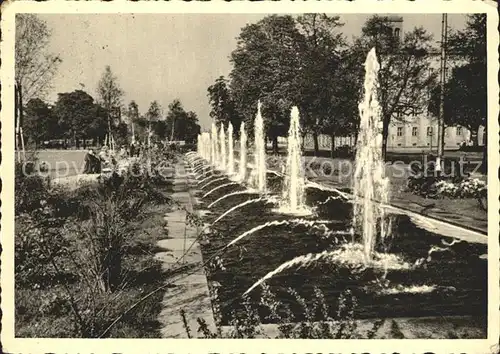 Karlsruhe Wasserspiele am Festplatz Kat. Karlsruhe