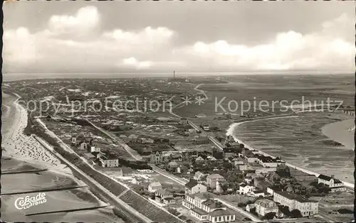 Wittduen Nordseebad Amrum Fliegeraufnahme Kat. Wittduen