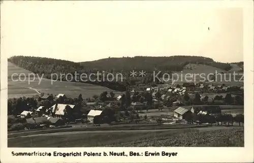 Polenz Sommerfrische Erbgericht Polenz Kat. Neustadt Sachsen