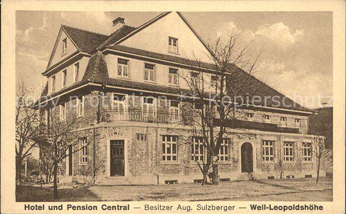 Weil Rhein Hotel Pension Central Weil Am Rhein Loerrach Lkr Nr Bx Oldthing Ansichtskarten Deutschland Unsortiert