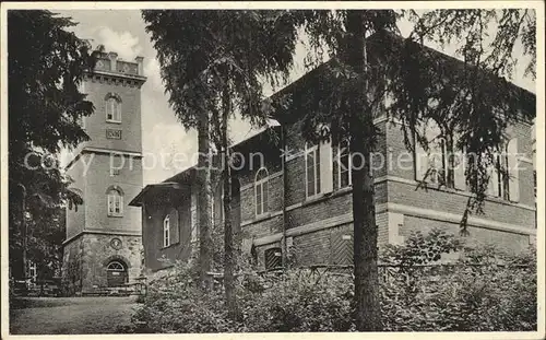 Neustaedtel Sachsen Erzgebirge Koehlerturm Gleesberg Unterkunftshaus  Kat. Schneeberg