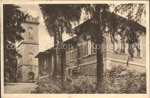 Neustaedtel Sachsen Erzgebirge Koehlerturm Gleesberg Unterkuftshaus  Kat. Schneeberg