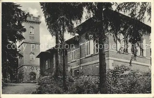 Neustaedtel Sachsen Erzgebirge Koehlerturm Gleesberg Unterkunftshaus  Kat. Schneeberg