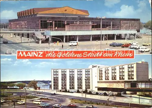 Mainz Rheingoldhalle Hilton Hotel  Kat. Mainz Rhein