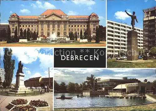 Debrecen Denkmal Universitaet  Kat. Debrecen