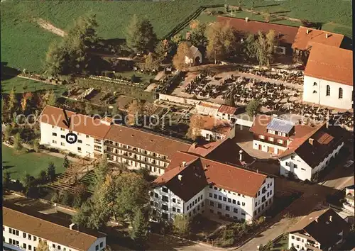 Altstaedten Schwesternheim Erholungsheim der Borromaeerinnen Fliegeraufnahme Kat. Sonthofen