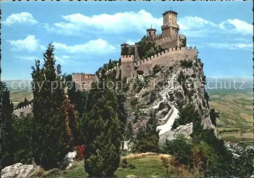 San Marino San Marino Festung Kat. San Marino
