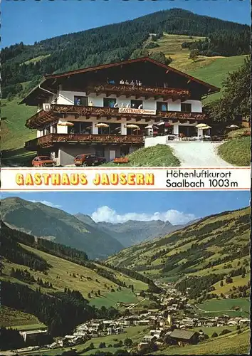 Saalbach Gasthaus Pension Jausern Kat. Blaufelden