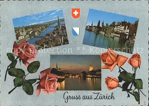 Zuerich Ortsansichten Kat. Zuerich