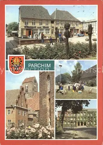 Parchim Mecklenburg Vorpommern Pionierlager Kurt Buerger Goethe Oberschule  Kat. Parchim