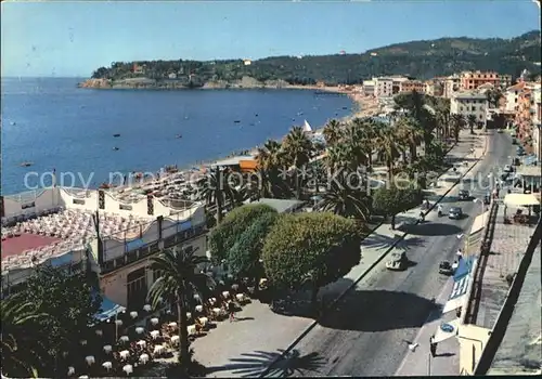 Varazze Liguria Kursaal und Strandpromenade Kat. Italien