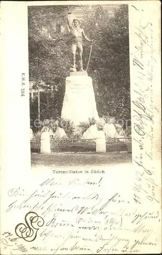 Zuerich Turner Statue / Zuerich /Bz. Zuerich City