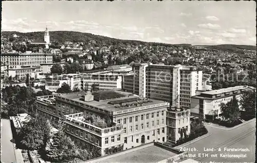 Zuerich Land und Forstwirtschaftliches Institut ETH Kantonsspital / Zuerich /Bz. Zuerich City