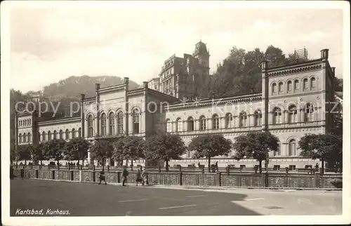 Karlsbad Eger Boehmen Kurhaus Kat. Karlovy Vary