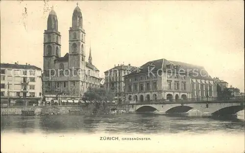 Zuerich Grossmuenster / Zuerich /Bz. Zuerich City