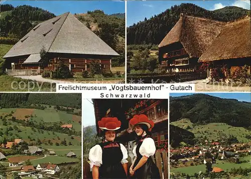 Gutach Schwarzwald Trachten Freilichtmuseum   Kat. Gutach