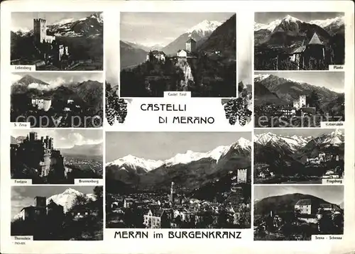 Meran Der Burgenkranz Kat. Merano