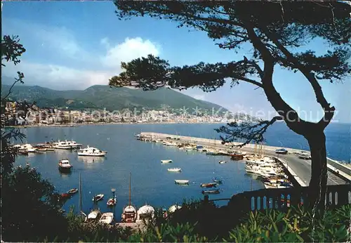 Varazze Liguria Bruecke Hafen Kat. Italien