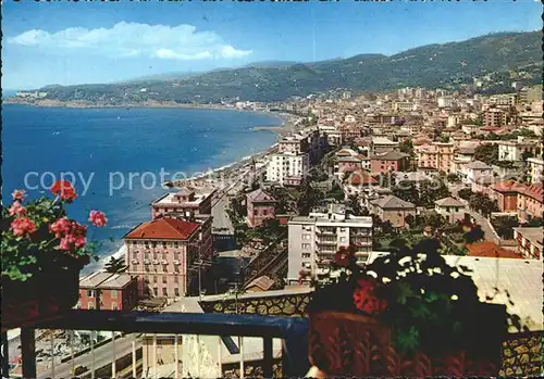 Varazze Liguria Panorama Kueste Kat. Italien