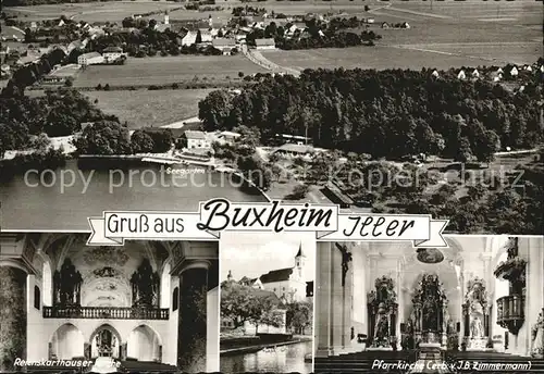Buxheim  Reichskarthauser Seegarten Pfarrkirche Kat. Buxheim
