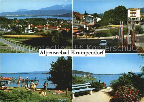 Krumpendorf Woerther See Alpenseebad Kat. Krumpendorf am Woerther See