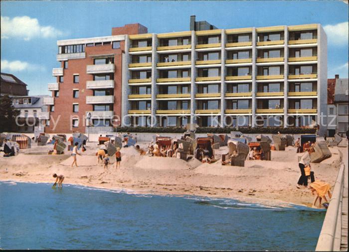 Wyk Foehr Strand Appartementhaus Villa Irma Kat Wyk Auf Foehr Nr
