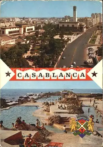 Casablanca Freibad Strassenpartie Kat. Casablanca
