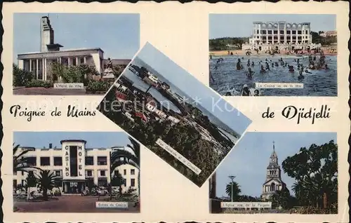 Djidjelli Eglise Casino Hotel de Ville  Kat. Algerien