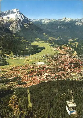 Garmisch Partenkirchen Zugspitze Seilbahn Kat. Garmisch Partenkirchen